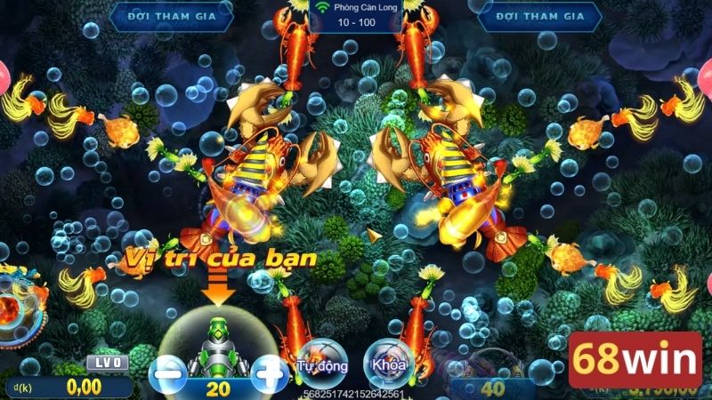 Người chơi giải trí cùng game bắn cá trên điện thoại